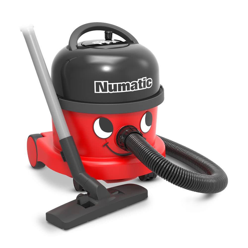 Numatic NRV240-11 Henry Commercial Vacuum Cleaner – 620W, 9L Capacity, Red