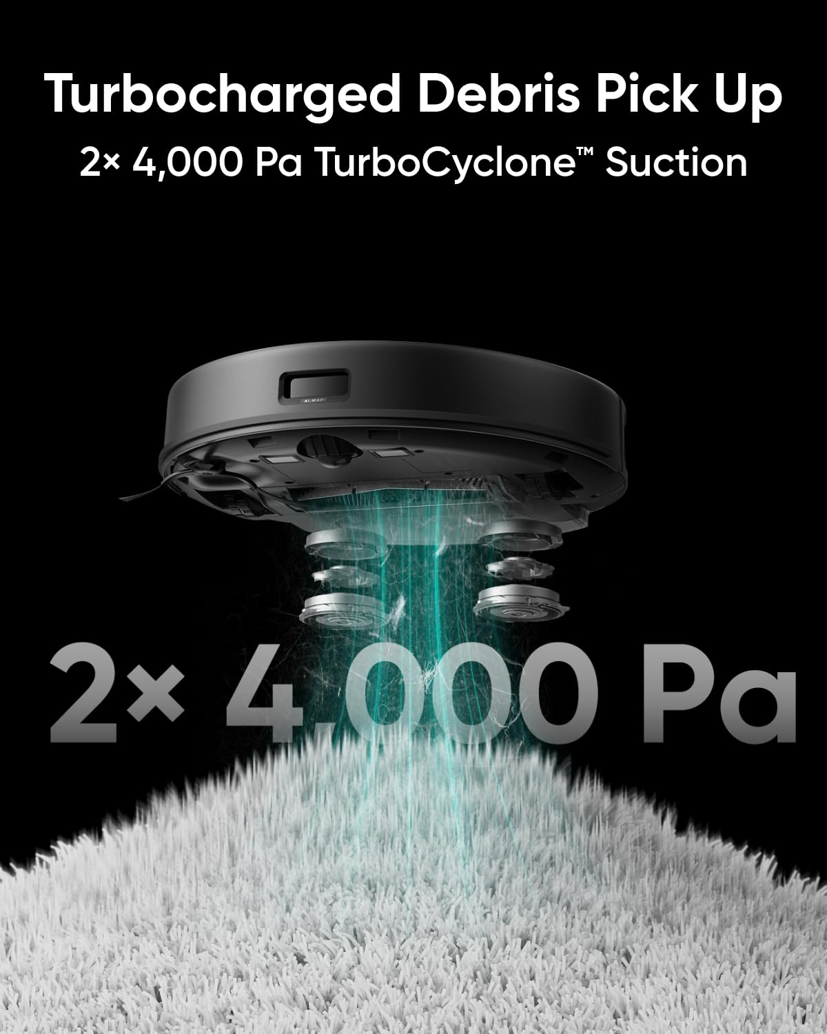 Eufy X8 Pro Robot Vacuum & Mop – 2×4000Pa Suction, Self-Empty, Pet Hair