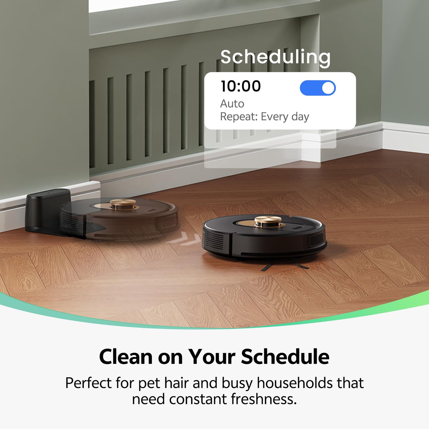 Vexilar W9 Robot Vacuum & Mop – 6000Pa Suction, LiDAR