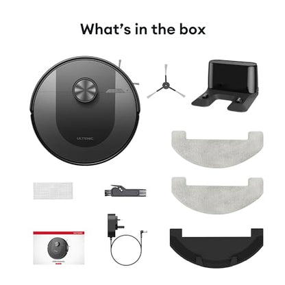Ultenic D10 Robot Vacuum and Mop with LiDAR Navigation – 5000Pa Suction