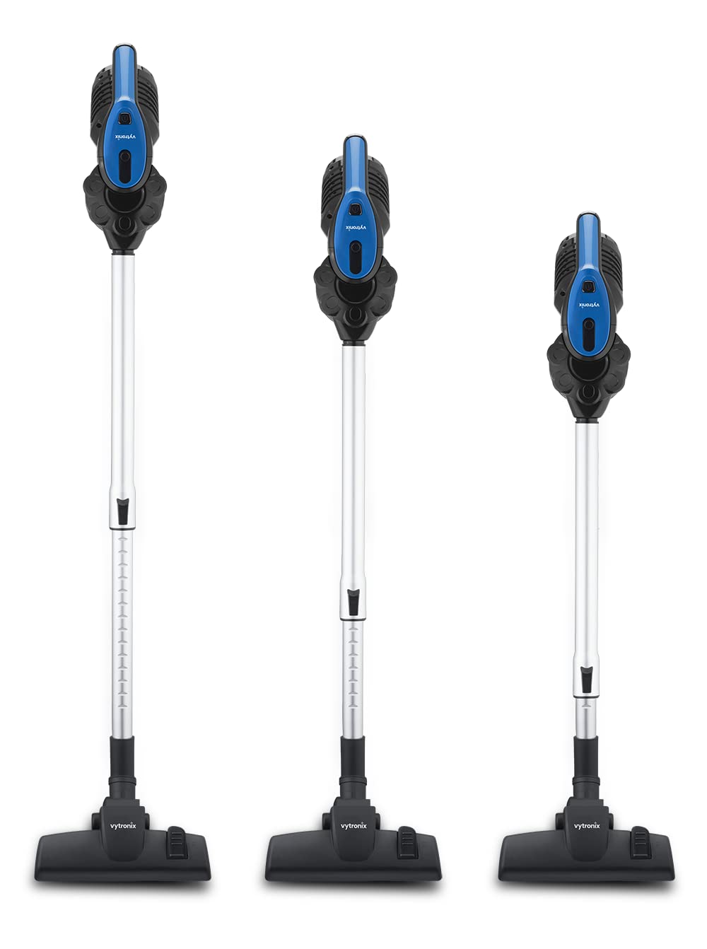 Vytronix HSV3 3-in-1 Upright Vacuum Cleaner – Lightweight Corded Stick & Handheld, 600W, Blue