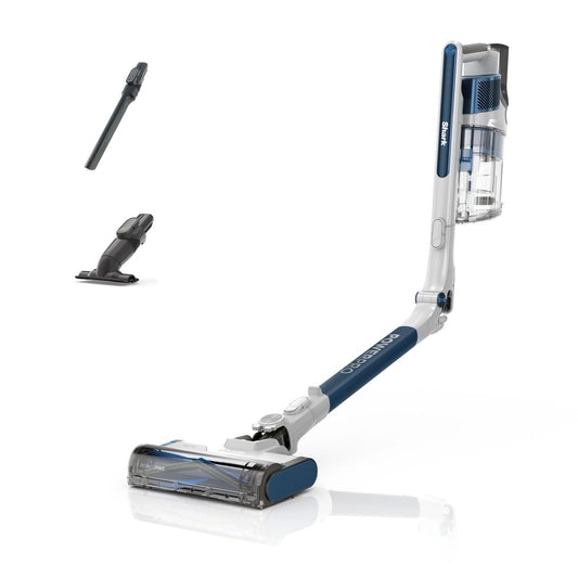 Shark IZ380UK PowerPro Cordless Stick Vacuum Cleaner – Navy Metallic, Lightweight & Flexible