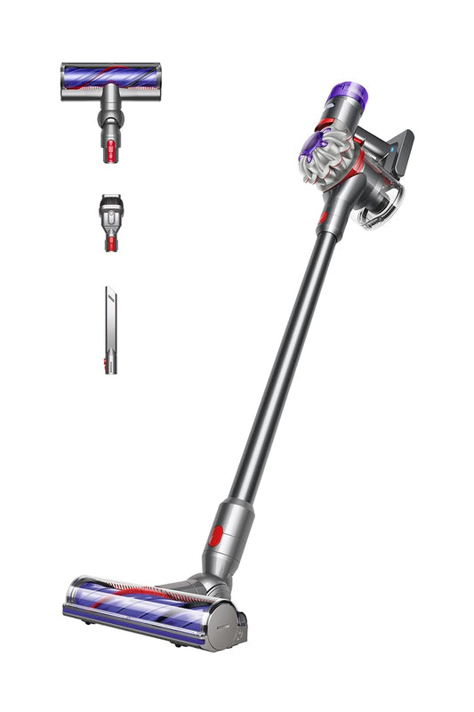 Dyson V8 Advanced Cordless Stick Vacuum Cleaner – Silver/Nickel