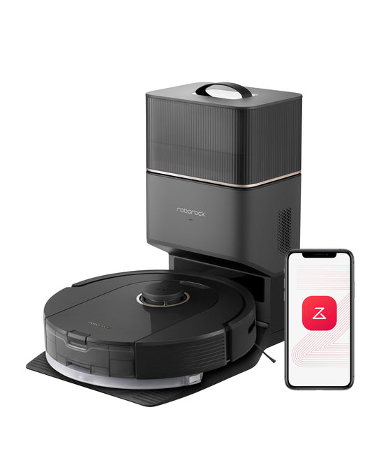 Roborock Q5 Pro+ Robot Vacuum and Mop – 5,500Pa Suction, Self-Emptying, DuoRoller Brush, Smart Navigation