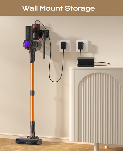 VACTechPro V15 Cordless Stick Vacuum Cleaner – 6-in-1, 35KPA Suction, Gold