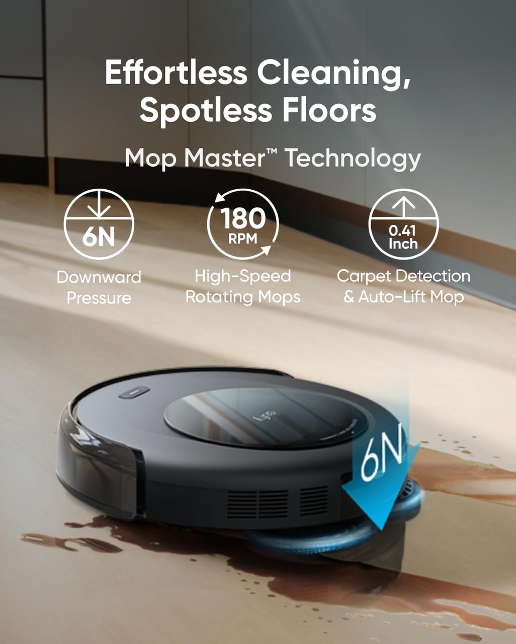 eufy Omni C20 Robot Vacuum & Mop – 7000Pa, All-in-One Station
