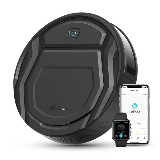 Lefant M210P Robot Vacuum Cleaner – Thin, Self-Charging, Pet Hair & Carpet Friendly