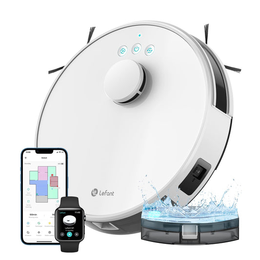 Lefant M1 Robot Vacuum & Mop – 5500Pa, Laser Navigation, App Control