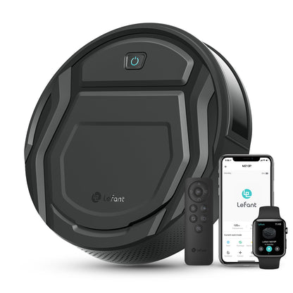 Lefant M210P Robot Vacuum – Slim Design, WiFi & Remote Control, Pet Hair & Hard Floor Cleaning