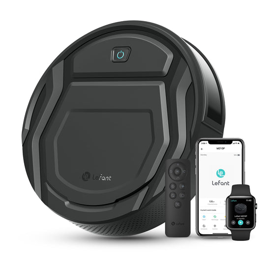 Lefant M210P Robot Vacuum – Slim Design, WiFi & Remote Control, Pet Hair & Hard Floor Cleaning