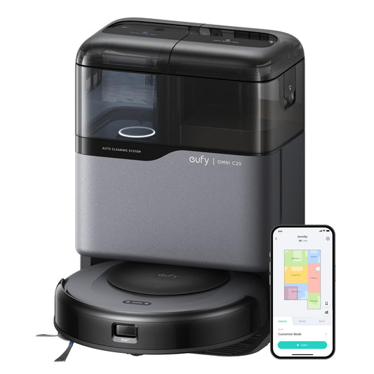 eufy Omni C20 Robot Vacuum & Mop – 7000Pa, All-in-One Station
