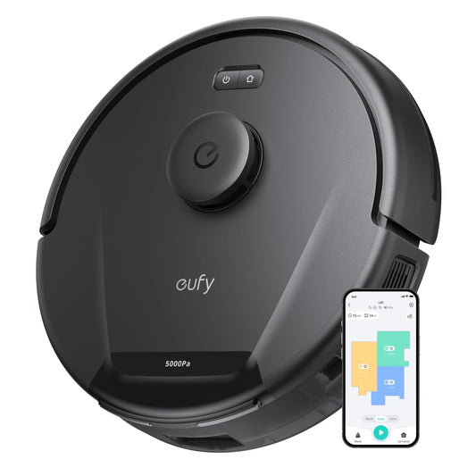 eufy L60 Robot Vacuum Cleaner – 5,000Pa Suction, iPath Laser, Pet Hair & Hard Floors