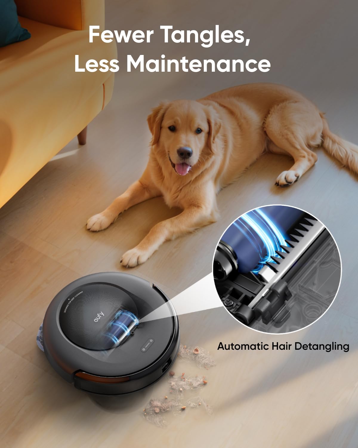 eufy Omni C20 Robot Vacuum & Mop – 7000Pa, All-in-One Station