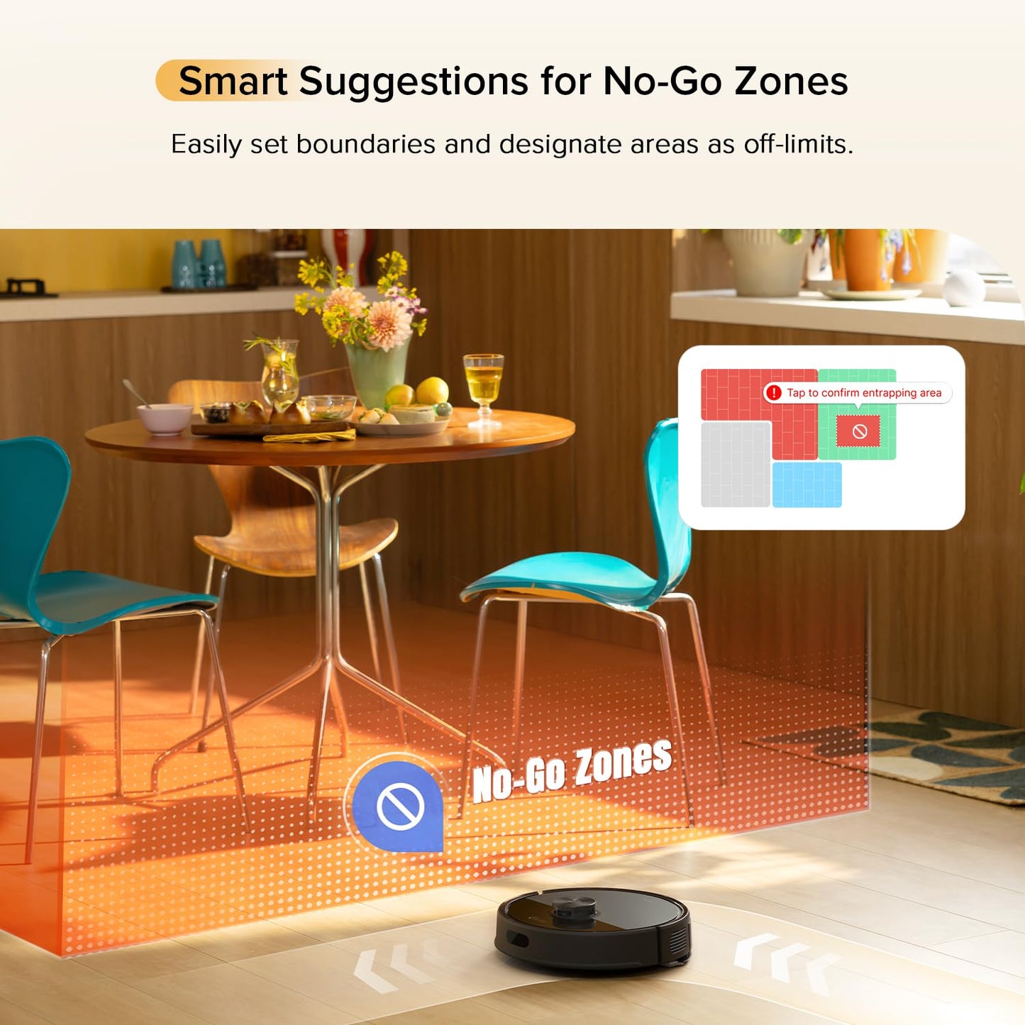 Roborock Q7 M5 Robot Vacuum and Mop – 10,000Pa Suction, Smart LiDAR Navigation, Black
