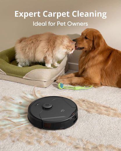 Eufy X8 Pro Robot Vacuum & Mop – 2×4000Pa Suction, Self-Empty, Pet Hair