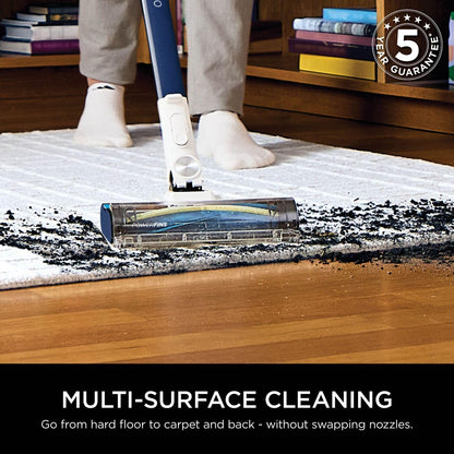 Shark IZ380UK PowerPro Cordless Stick Vacuum Cleaner – Navy Metallic, Lightweight & Flexible