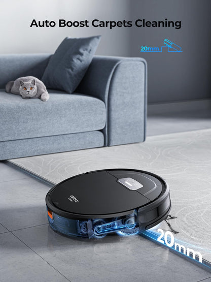 Laresar Evol 3 Robot Vacuum Cleaner with Mop – 4,500Pa Suction, Auto Carpet Boost, Smart App & Alexa