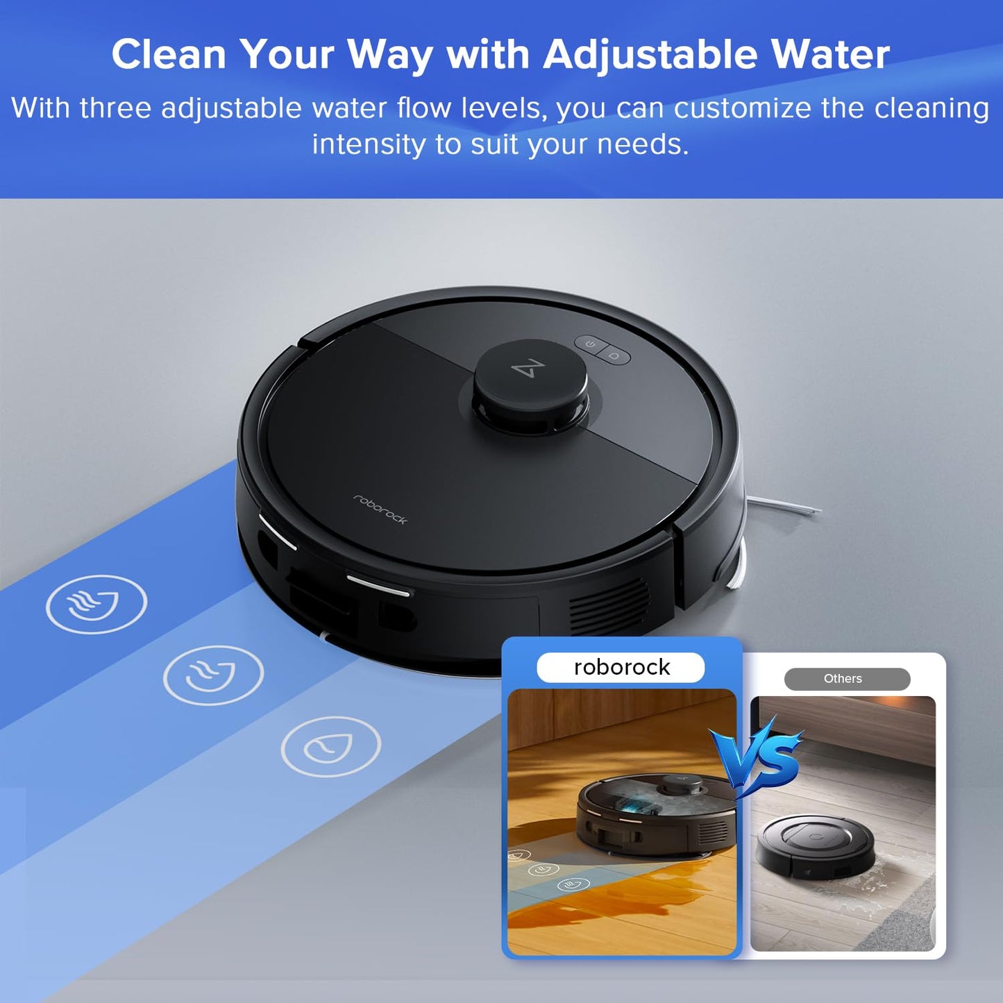 Roborock Q7 L5+ Robot Vacuum & Mop – 8,000Pa Suction, Self-Emptying, Pet Hair Friendly