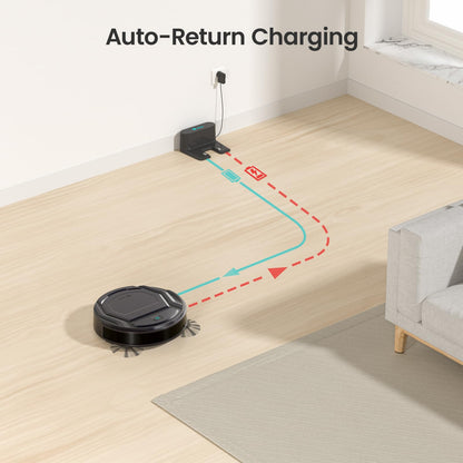 Lefant M210P Robot Vacuum – Slim Design, WiFi & Remote Control, Pet Hair & Hard Floor Cleaning