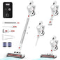 Syntecno P9-W Cordless Stick Vacuum Cleaner – Lightweight, Handheld & Upright, White