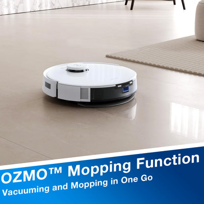 ECOVACS DEEBOT N20 Plus Robot Vacuum – 8000Pa Suction, Self-Emptying, Mop Function