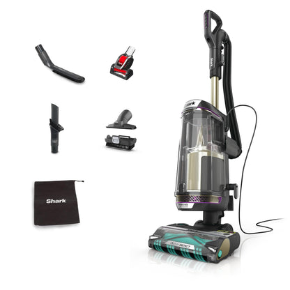 Shark AZ3900UKTBK Corded Upright Vacuum Cleaner – DuoClean Detect, Anti Hair Wrap, Charcoal