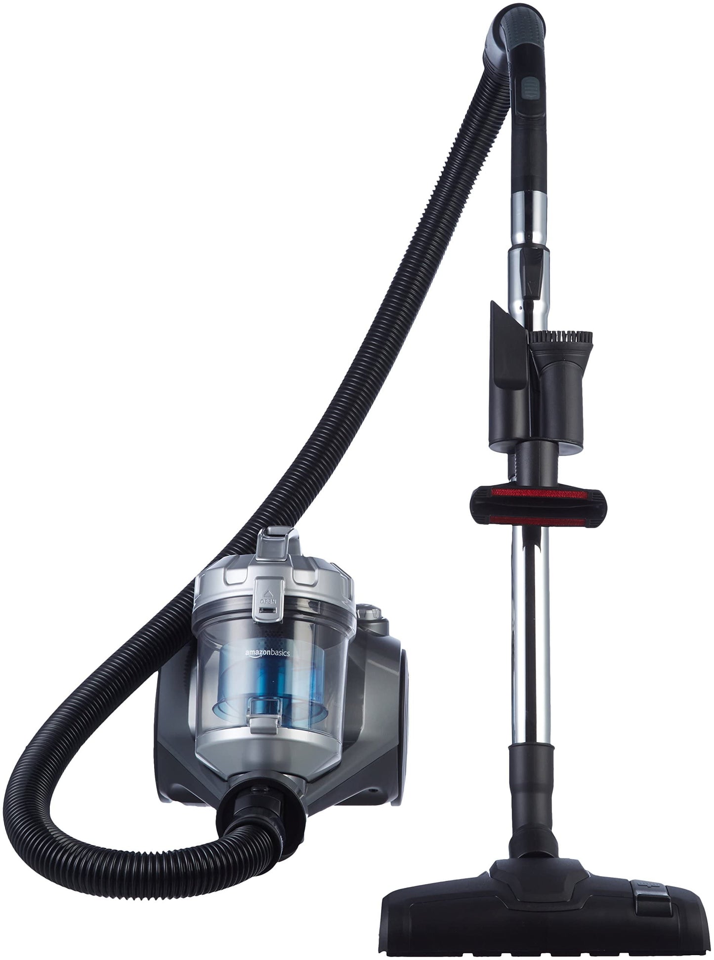 Compact Bagless Cylinder Vacuum Cleaner with HEPA Filter – 700W, 1.5L, Lightweight & Quiet, Black