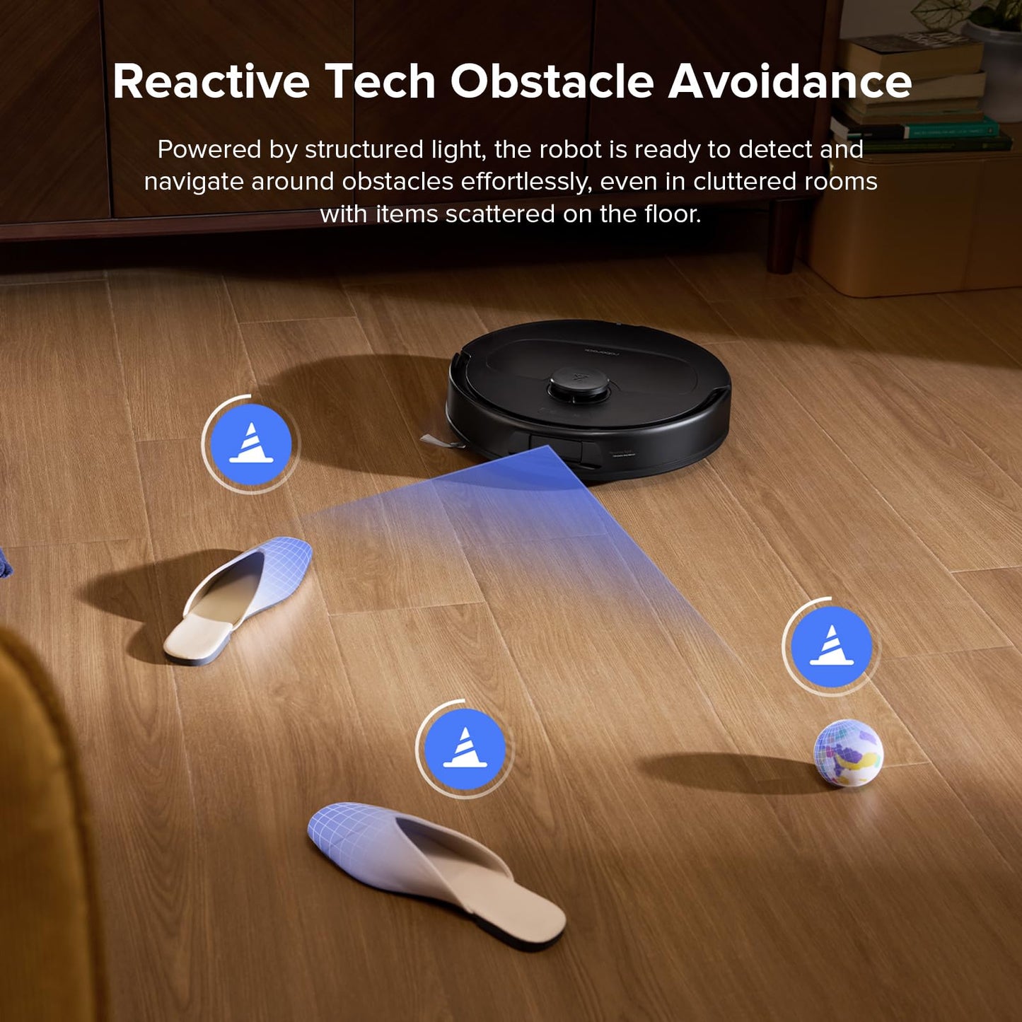 Roborock Qrevo QV 35S Robot Vacuum & Mop – 10,000Pa, Dual Brushes, Auto Dock