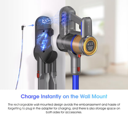 UNINELL UV1 Cordless Stick Vacuum Cleaner – 450W, 45KPA, 60-Min Runtime, Silver