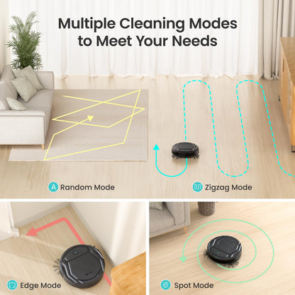 Lefant M210P Robot Vacuum Cleaner – Thin, Self-Charging, Pet Hair & Carpet Friendly