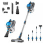 Vytronix 3-in-1 Cordless Stick Vacuum Cleaner – Blue/Silver