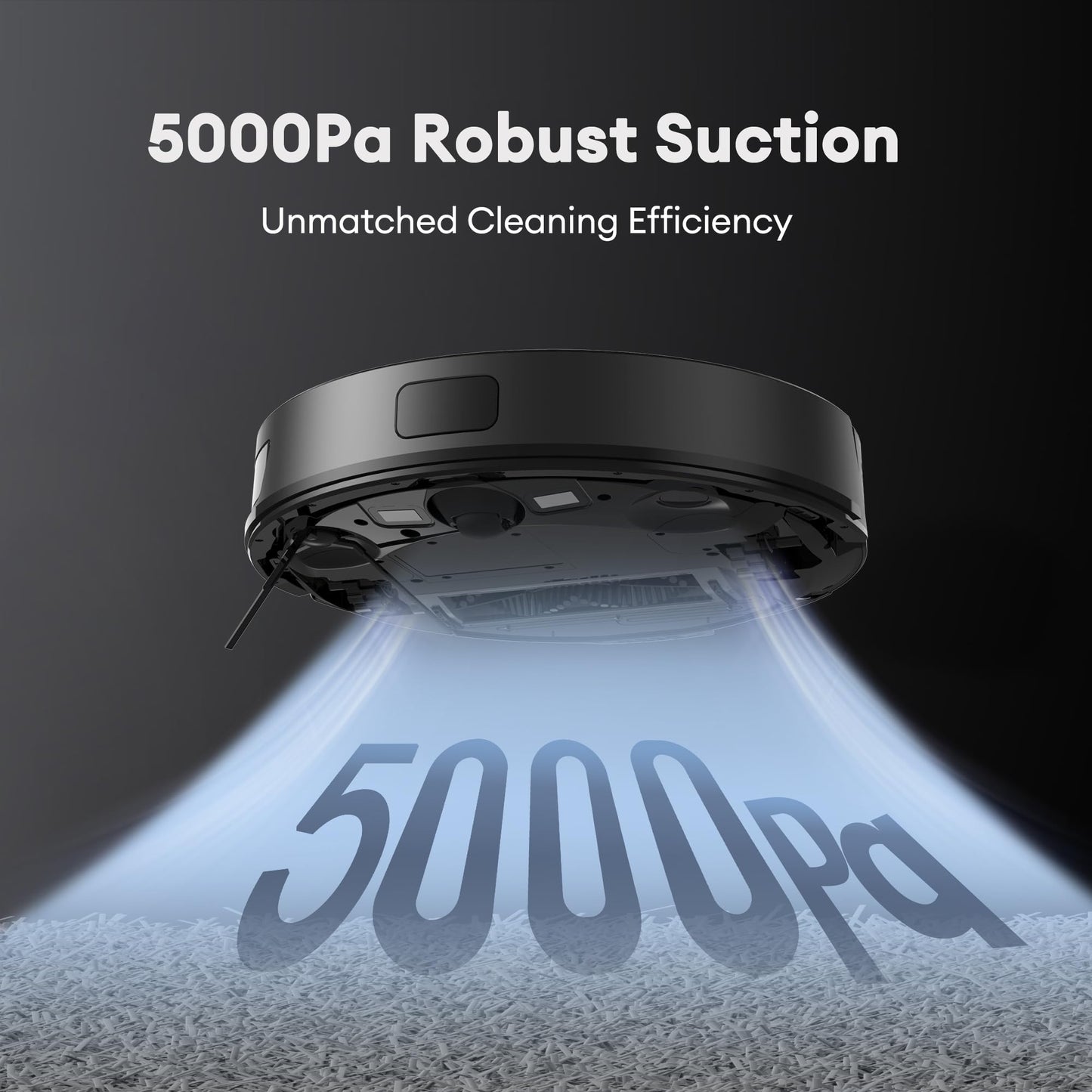 Ultenic D10 Robot Vacuum and Mop with LiDAR Navigation – 5000Pa Suction