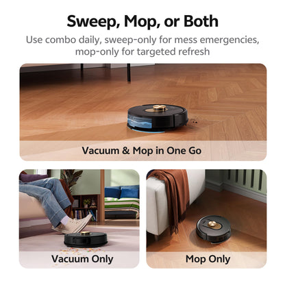 Vexilar W9 Robot Vacuum & Mop – 6000Pa Suction, LiDAR