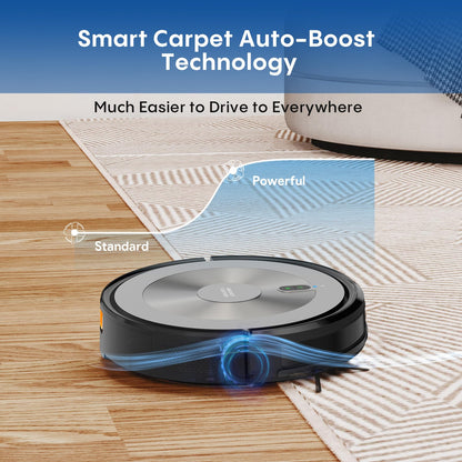 Robot Vacuum & Mop – 4000Pa Suction, Self-Charging, WiFi & Voice Control