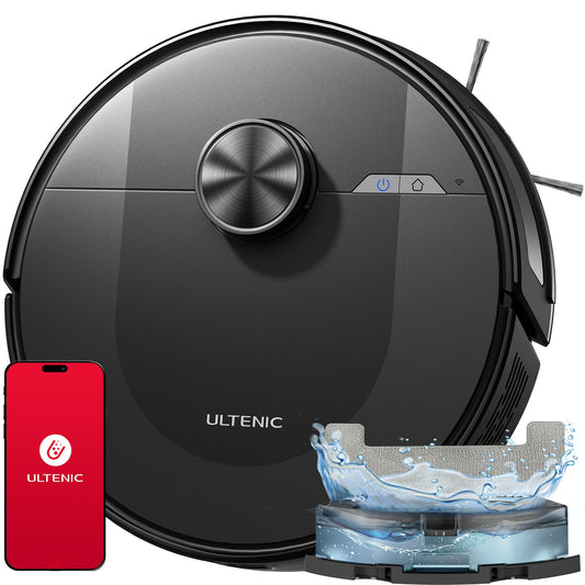 Ultenic D10 Robot Vacuum and Mop with LiDAR Navigation – 5000Pa Suction