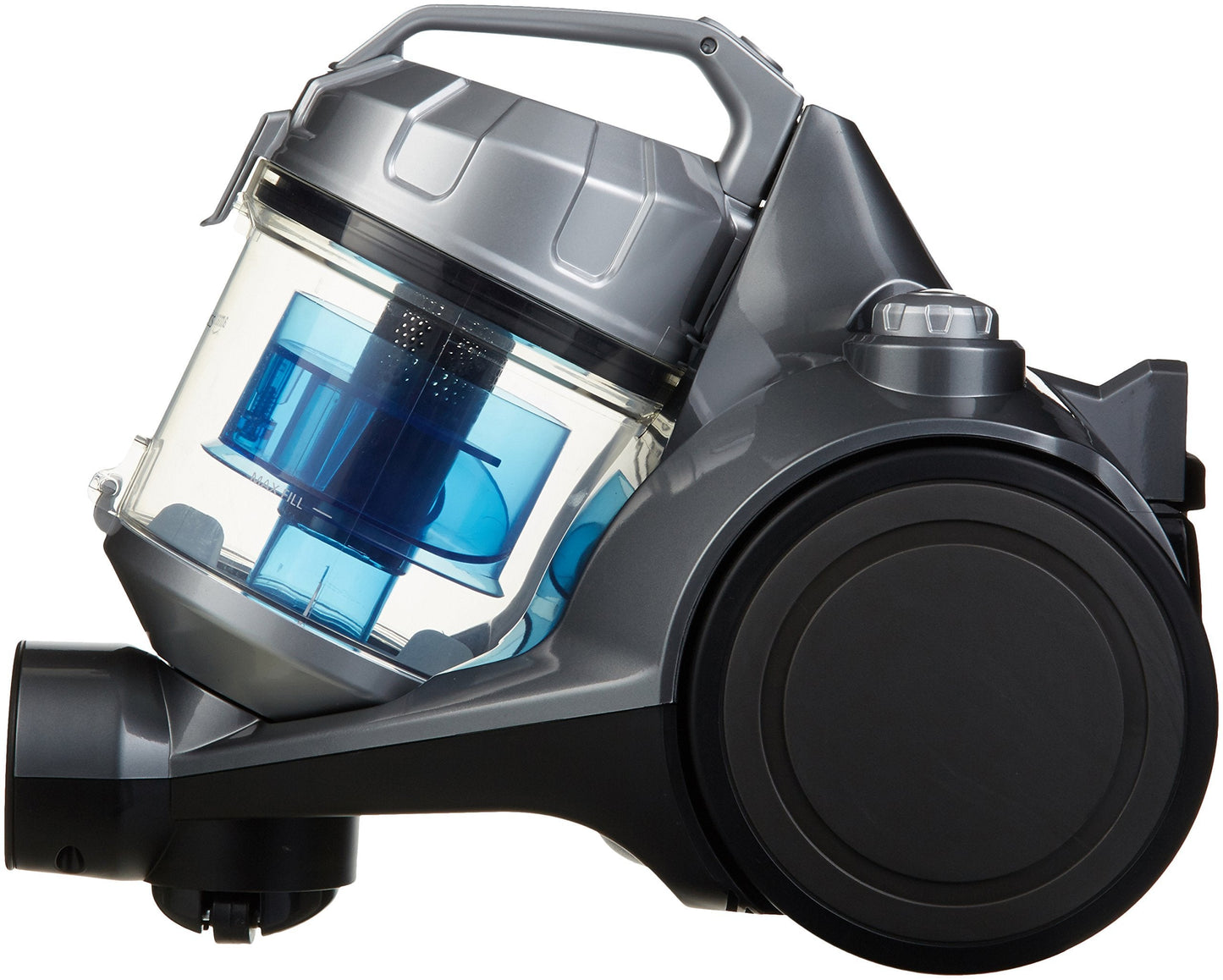 Compact Bagless Cylinder Vacuum Cleaner with HEPA Filter – 700W, 1.5L, Lightweight & Quiet, Black