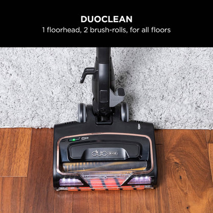Shark HZ500UKT Corded Stick Vacuum Cleaner – Anti Hair Wrap, DuoClean, Rose Gold