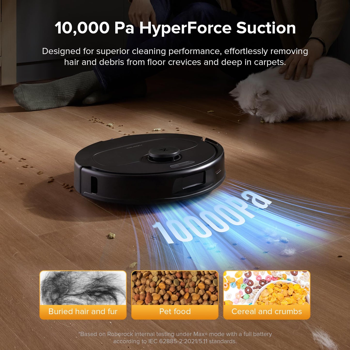 Roborock Qrevo QV 35S Robot Vacuum & Mop – 10,000Pa, Dual Brushes, Auto Dock