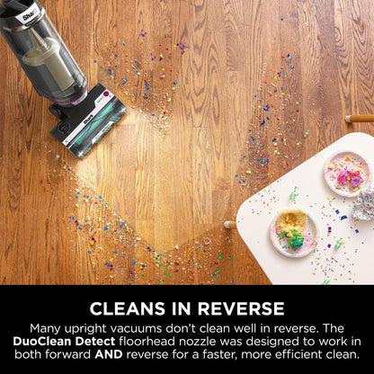 Shark AZ3900UKTBK Corded Upright Vacuum Cleaner – DuoClean Detect, Anti Hair Wrap, Charcoal